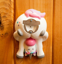 Unicorn Butt Beer Bottle Opener - Funny Cute Wall Mounted - BigMouth Inc.