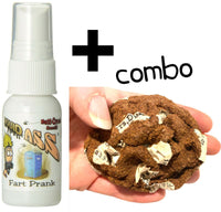 Liquid Ass Spray Bottle + HIGH QUALITY Homemade Fake Crap Poop Turd ~ ( combo )