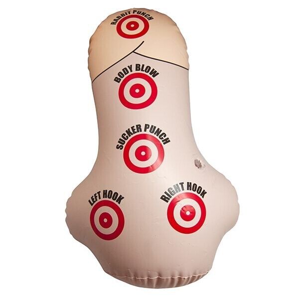 Whack-A-Willy Inflatable - Hit Him Where it HURTS! ~ Gag Joke Adult Punch Bag