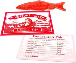 1440 Fortune Teller Fish Novelty Magic Miracle Telling Hand Play Party Child Toy