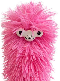 Fuzzy Pink Llama Duster - Cute Soft & Fluffy Cleaner - Bend Me Into Shape NEW!