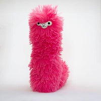 Fuzzy Pink Llama Duster - Cute Soft & Fluffy Cleaner - Bend Me Into Shape NEW!