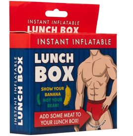 BALL SACK BLOW UP BULGE - Instant Inflatable Lunch Box - Funny Adult Gag Gift