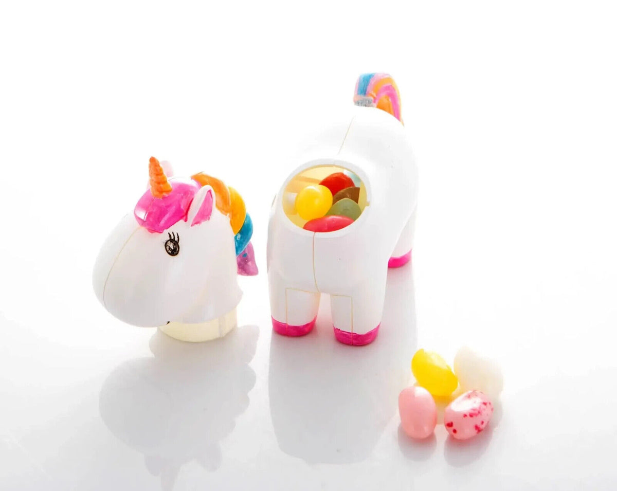 Unicornio caca - Dispensa sabrosas gomitas de caramelo con caca - Juguete novedoso para niños