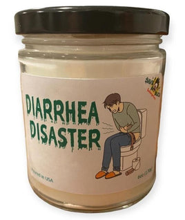 DIARRHEA DISASTER Scented Candle -  Fart Stink Ass Poop Bomb GaG Prank Joke Gift