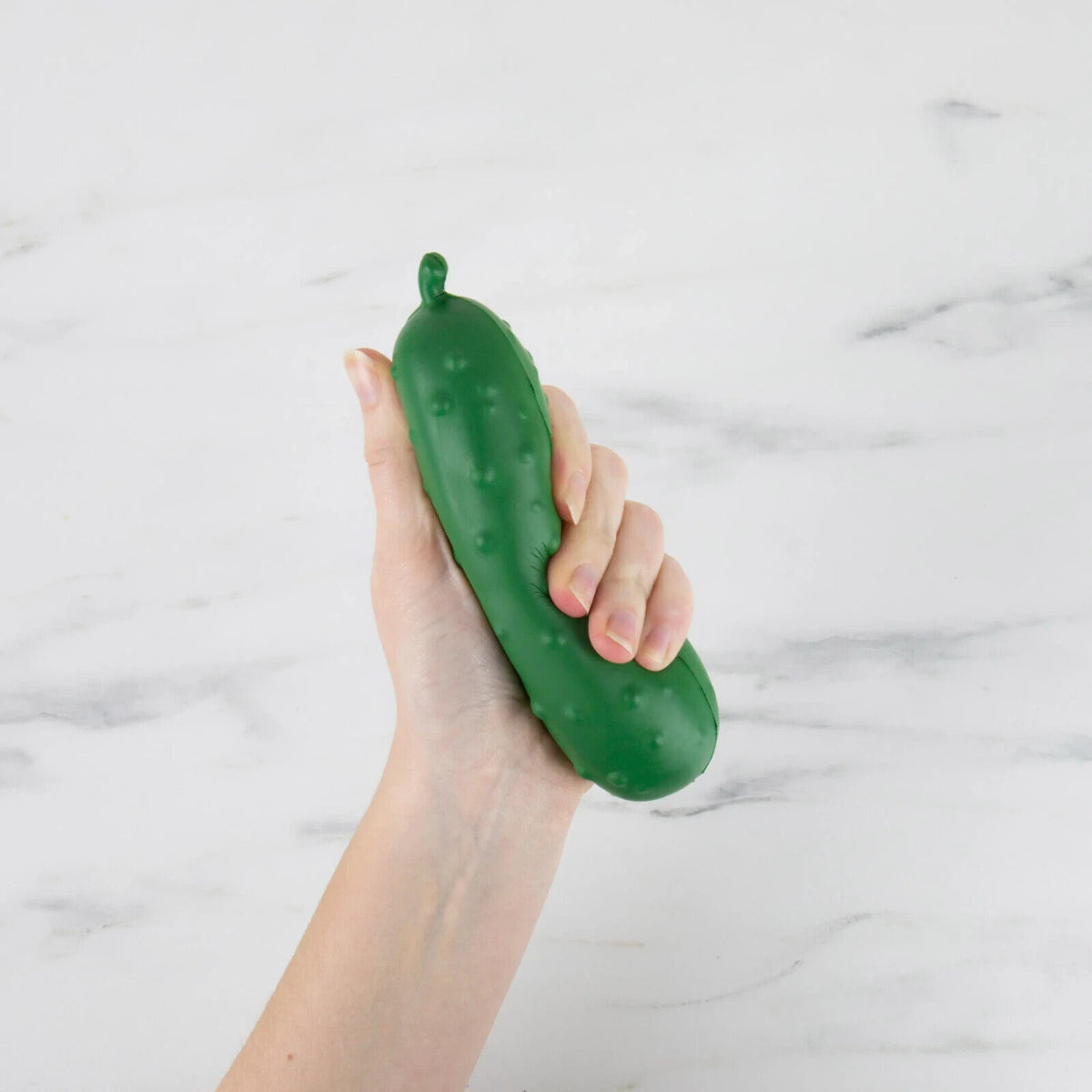 Pickle Squeeze Stress Squish Fidget Toy - Don't Stress Yourself in a Pickle