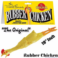 Loftus "The Original" World Famous Rubber Chicken - Classic Fun Gag Joke Toy