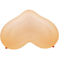 6 Big Boobie Balloons - Fun Gag Gift Adult Novelty Party Decoration - Beige