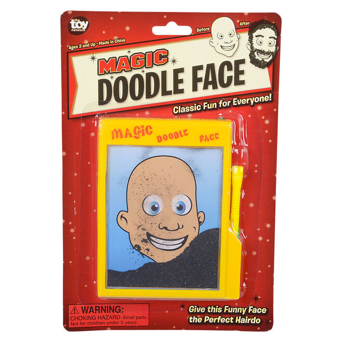 Magic Doodle Face - Jeu de puzzle magnétique pour enfant - Jouet de nouveauté classique