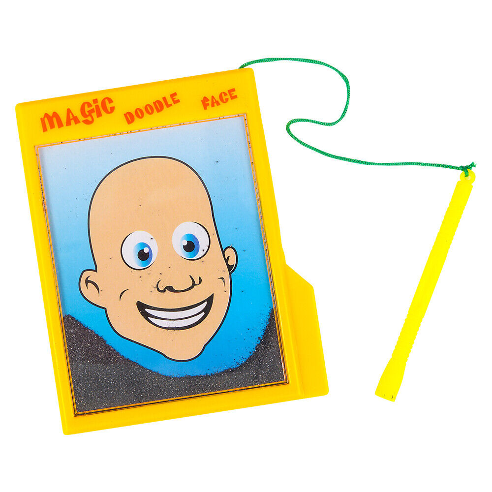 Magic Doodle Face - Child Magnetic Draw Board Puzzle Game - Classic Novelty Toy