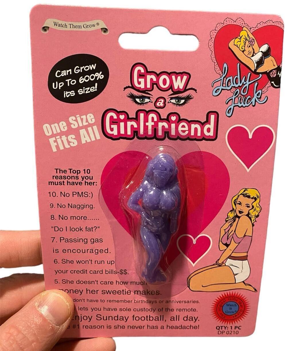 Grow A Girlfriend - Grows 600% in water funny - GaG Joke Novelty Adult Gift