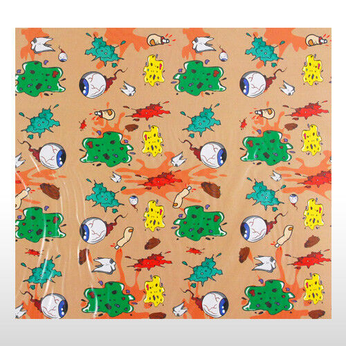 HORROR Gross Bloody Body Parts Wrapping Paper – funny gag joke prank gift wrap