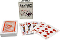 Blurry Deck of Playing Cards - The Ultimate Trick Hilarious Gag Prank Joke Gift