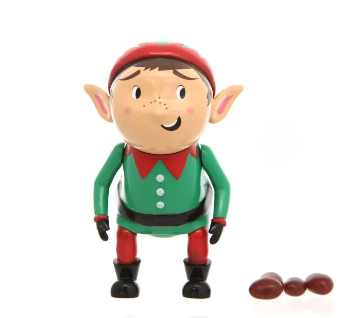 Naughty Pooping Elf - Dispenses Tasty Candy Jelly Beans - Christmas Toy Gift