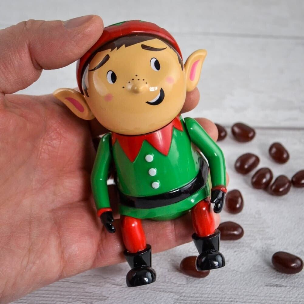 Naughty Pooping Elf - Dispenses Tasty Candy Jelly Beans - Christmas Toy Gift