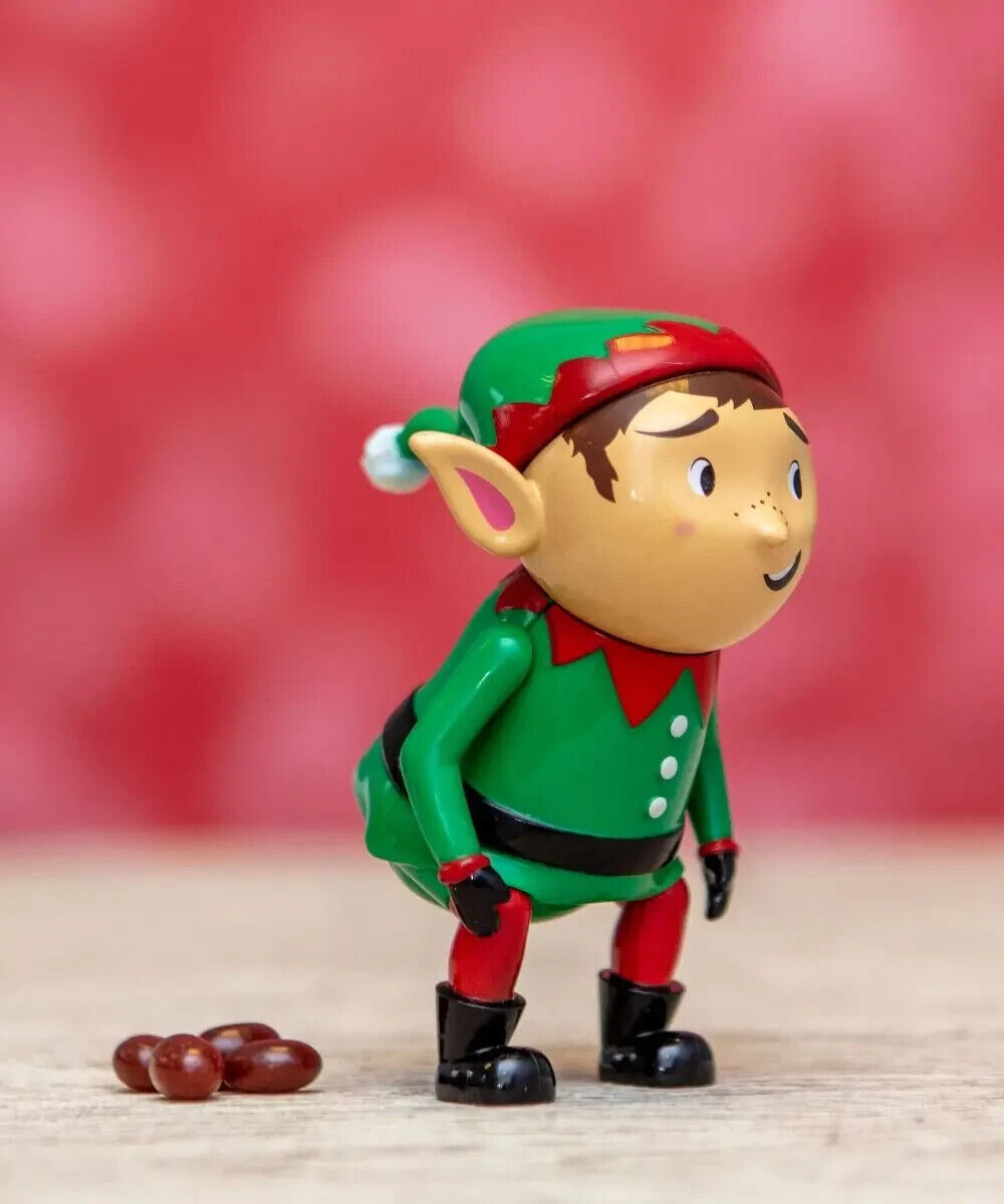 Naughty Pooping Elf - Dispenses Tasty Candy Jelly Beans - Christmas Toy Gift