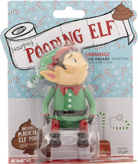 Naughty Pooping Elf - Dispenses Tasty Candy Jelly Beans - Christmas Toy Gift