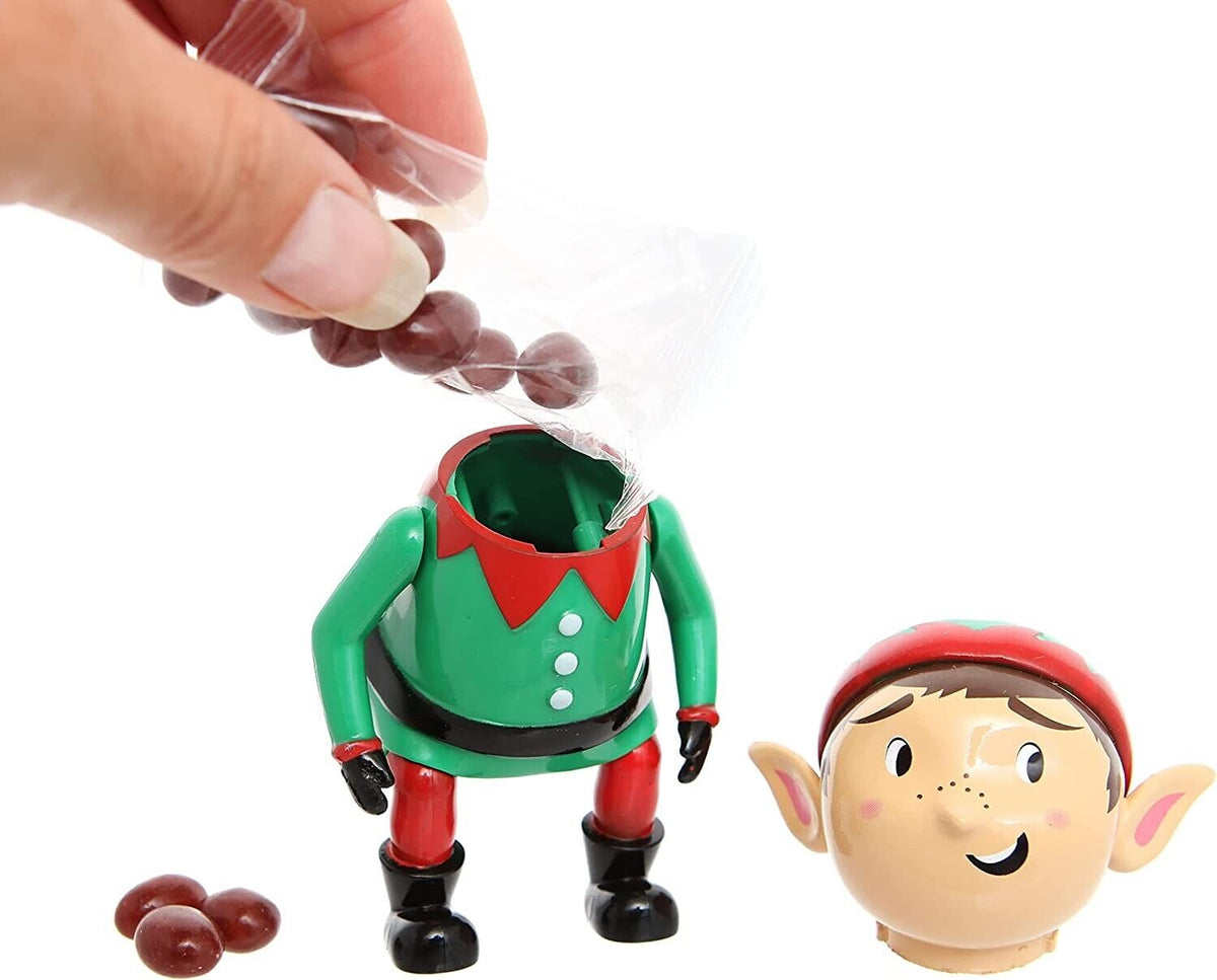 Elfo travieso que hace caca - Dispensa sabrosas gomitas de caramelo - Regalo de juguete de Navidad