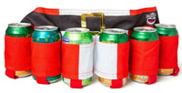 EL CINTURÓN DE CERVEZA DE NAVIDAD SANTA Paquete de 6 botellas o latas de funda de cerveza - BigMouth Inc