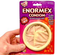 ENORMEX HUGE CONDOM - Giant Extra Large - Funny GaG Joke Gift - Mens Super Size!