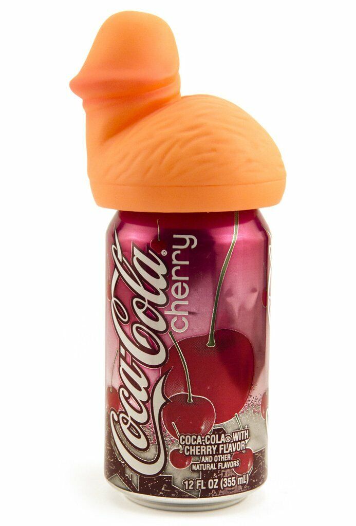 Willy Pecker Drink Top Soda Beer Can Cover ~ Un délice pour les suceurs - Party GaG Joke