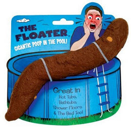 1 Huge 10 inch Floating Poop - Fake Turd for Pool Hot Tub - Gag Gift Joke Prank