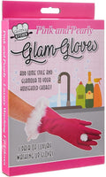 Gants Glam de Luxe Diamant Rose &amp; Nacré - Lavage Ménager Nettoyage Cuisine