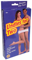 Undies For Two - Adult Sharing Underwear - GaG Joke Novelty Gift