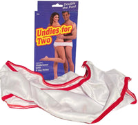 Undies For Two - Adult Sharing Underwear - GaG Joke Novelty Gift