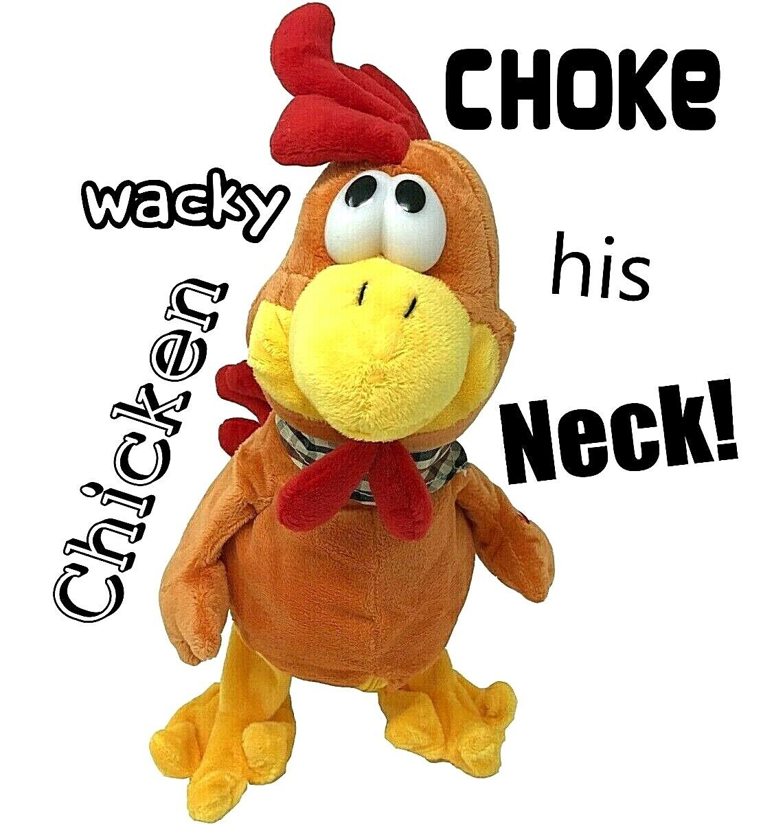 Wacky Cluckin Pollo Bailando-Twerking-Sacudidas-Asfixia Juguete Musical Infantil Animal