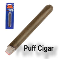 FAKE PUFF CIGAR - Magic Trick Jokes Realistic Smoke Gag  Joke Party Favor Prop