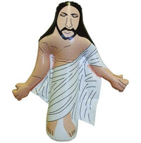 INFLATABLE JESUS  - Blow-up body of Christ - Funny Gag Joke Portable Gift