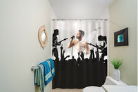 Rockstar Shower Curtain - Bathroom Singin' in the Rain ~  BigMouth Inc