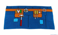 THE HANDYMAN TOWEL - Tool Belt Blanket Beach Pool Bathroom  - Gag Joke BigMouth