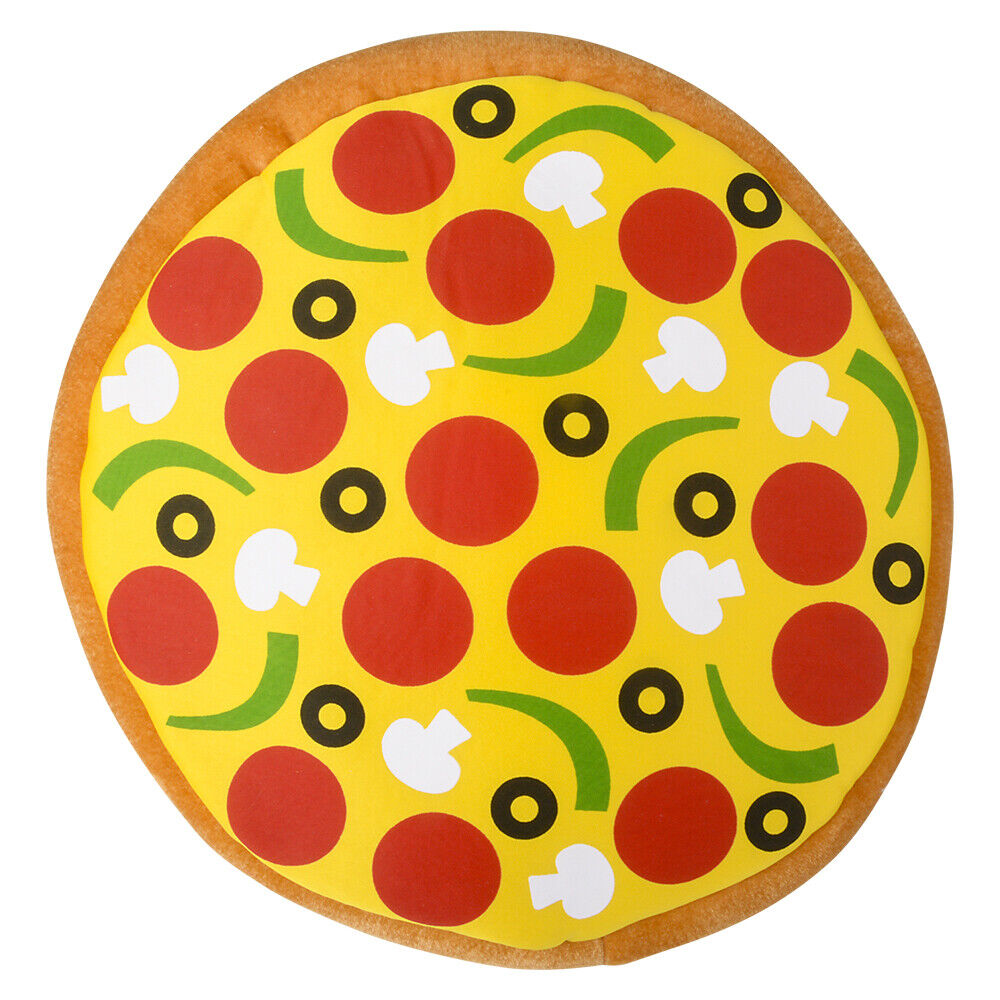 CHAPEAU DE PIZZA 15" - Chapeau de tarte au pepperoni au fromage - Accessoire alimentaire - Costume de fête drôle d'Halloween