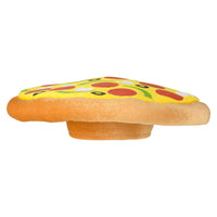 SOMBRERO DE PIZZA DE 15" - Gorro de pastel de pepperoni con queso Accesorio de comida Disfraz de fiesta divertido de Halloween