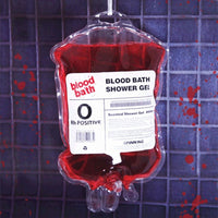 Bolsa de gel de ducha con aroma a cereza Blood Bath IV - Película de terror Drácula Psycho Jaws