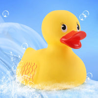 Jumbo Squeaky Rubber Ducky 10.5" - Bath Pool Child Kid Baby Play Duck Duckie Toy