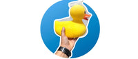 Jumbo Squeaky Rubber Ducky 10.5" - Baño Piscina Niño Niño Bebé Jugar Pato Duckie Juguete