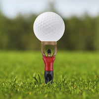 Tiger Golf Tees 4-Pack - Tee off Like a Pro Tiger Woods - Funny Novelty Gift Set