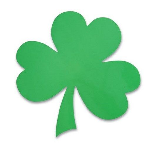 100 MAGNETS DE VOITURE IRLANDAIS SHAMROCK CLOVER - lot de vente en gros de décoration de fête