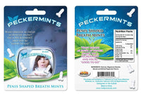 Peckermints - Mentas para el aliento en forma de pene - Sabor a menta fresca - Willy's en lata