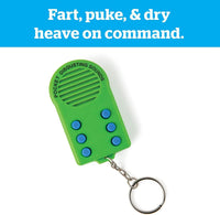 Disgusting Poop Pooter Fart Burping Puke Key Chain - LOUD NOISE MAKER