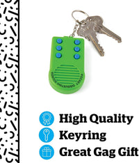 Disgusting Poop Pooter Fart Burping Puke Key Chain - LOUD NOISE MAKER