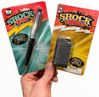 1 Shock Pen + 1 Shock Lighter - Combo Set - Shocking Gag Prank Joke Novelty Toy Gifts