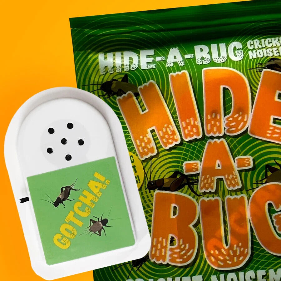 Gochad Insect Hide A Bug Cricket Sound Noisemaker - Hilarious Gag – Giggle Novelties
