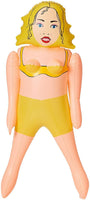 Inflatable Wife Bachelor Party Gag Gift - Nag Free & Faithful Toy Blow Up Doll