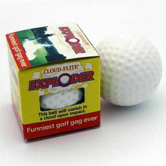 Exploding Golf Ball ~  Explodes into Cloud Smoke ~ Funny Gag Prank Joke Trick