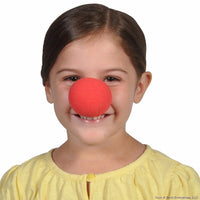 12 Red Foam Clown Noses Circus Clown Costume Accessory Carnival Party Favors