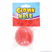12 Red Foam Clown Noses Circus Clown Costume Accessory Carnival Party Favors